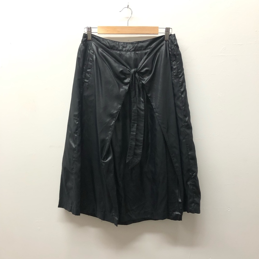 Perks and Mini Tie Front Pocket Skirt Black Size XS